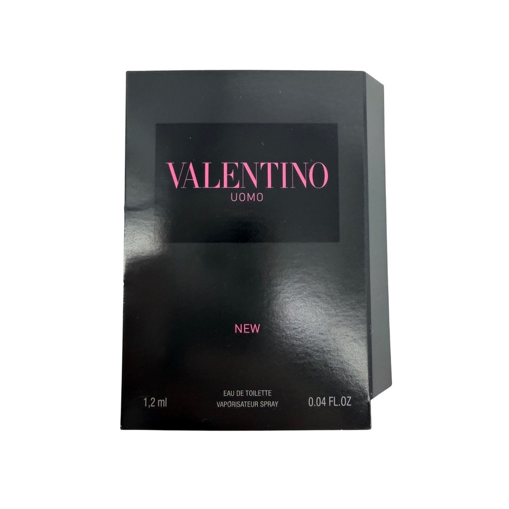 NEW Valentino Uomo Born In Roma Eau De Toilette Sample Spray 1.2ml 0.04oz